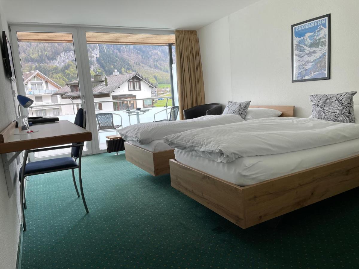 Hotel Hahnenblick Engelberg Buitenkant foto