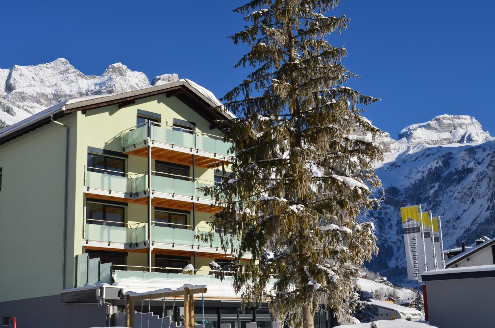Hotel Hahnenblick Engelberg Buitenkant foto
