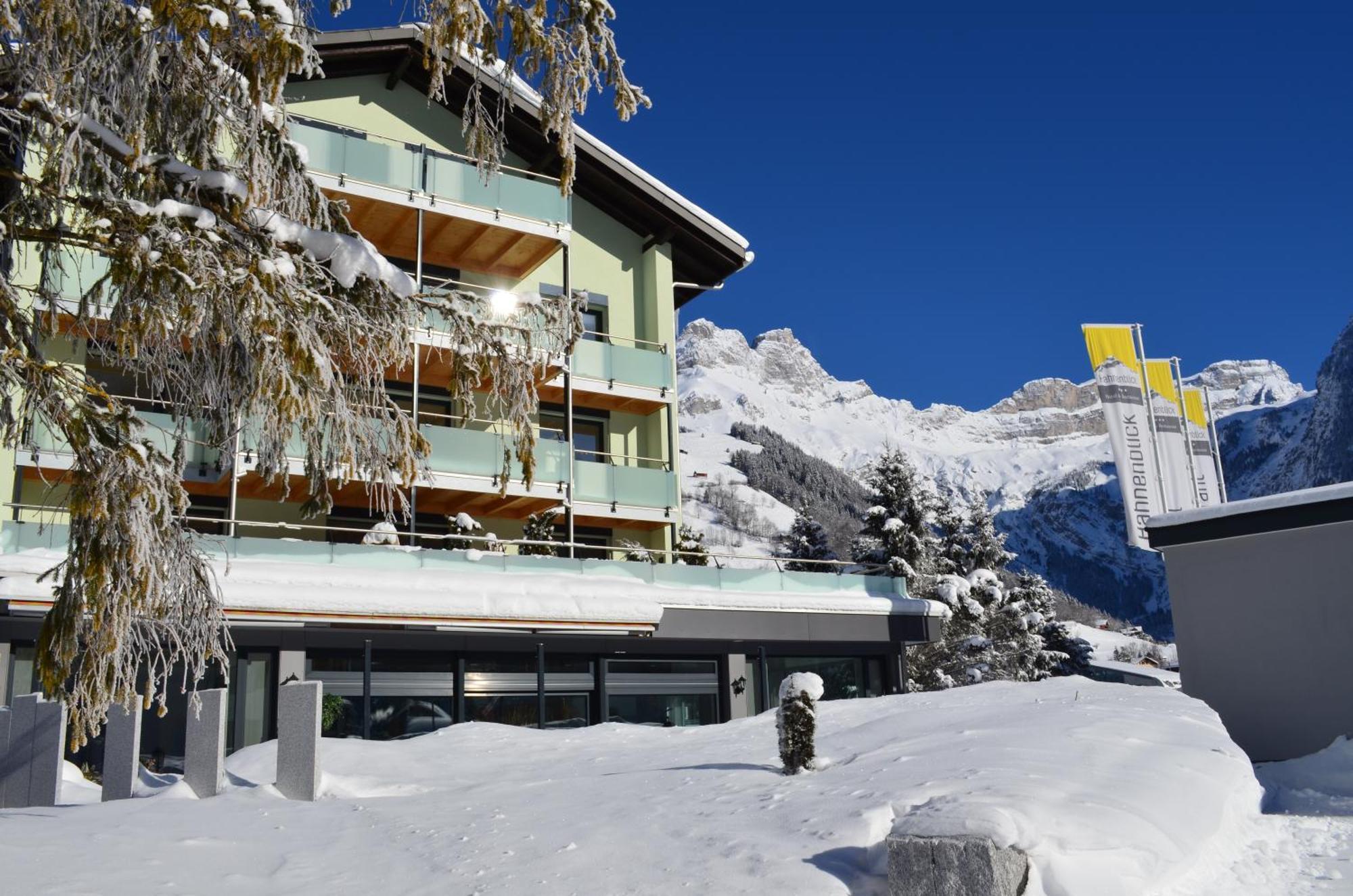 Hotel Hahnenblick Engelberg Buitenkant foto