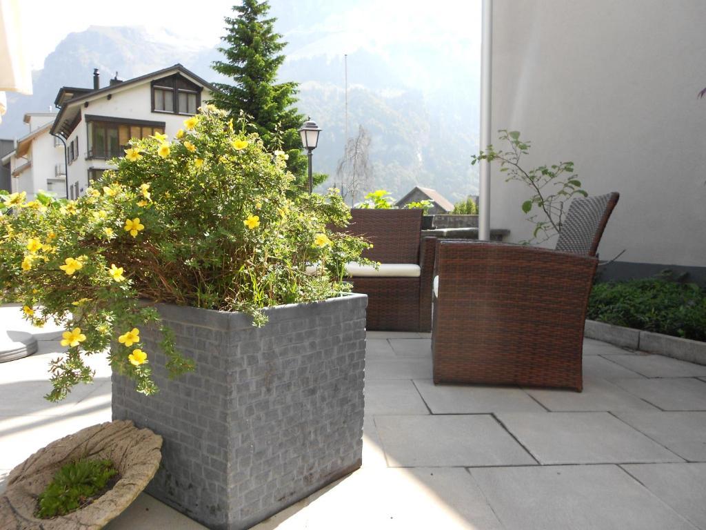 Hotel Hahnenblick Engelberg Buitenkant foto
